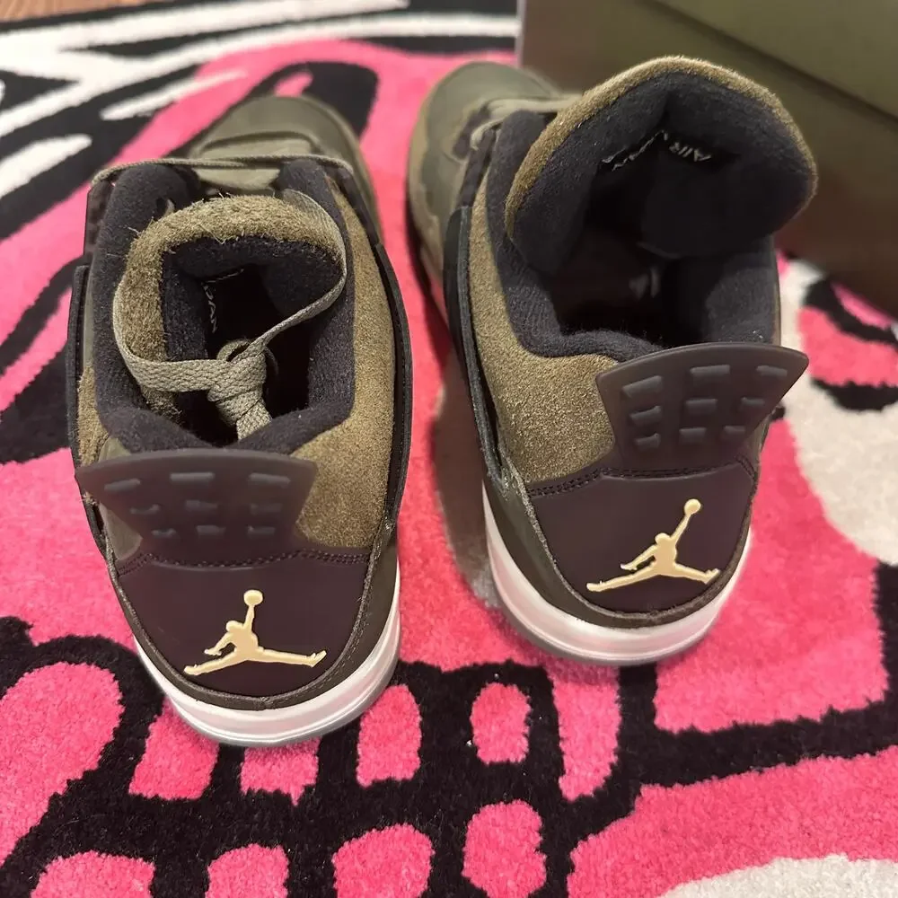 Jordan 4 Retro SE Craft Medium Olive - Size 11.5 - Brand New